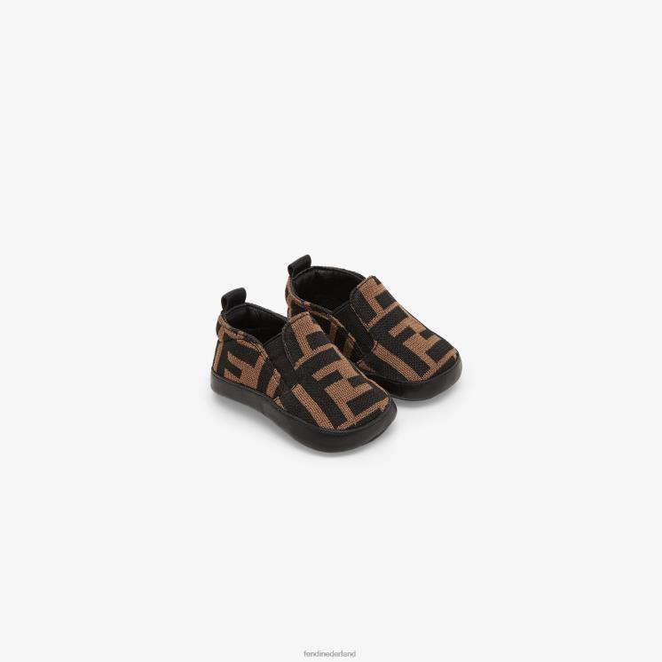 kinderen schoenen Fendi 0J62L2783 ff-logo babyschoentjes veelkleurig