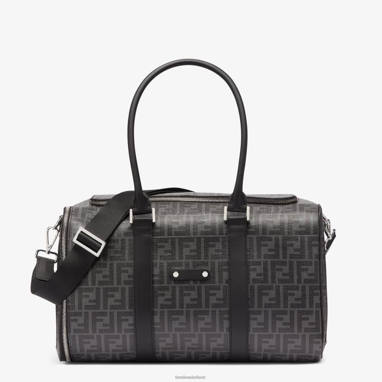 Heren accessoires Fendi 0J62L449 stoffen hondendraagtas zwart