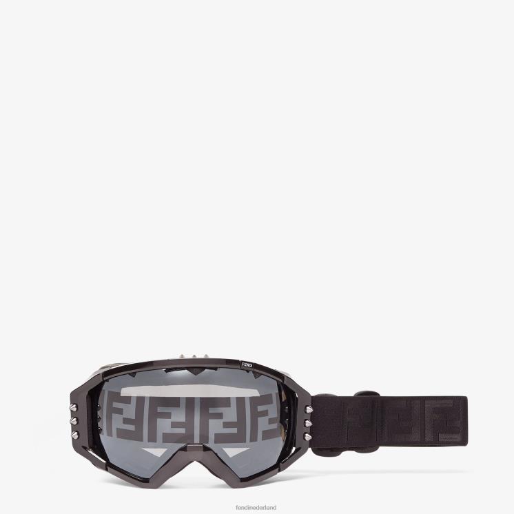 Heren accessoires Fendi 0J62L2208 ski bril zwart