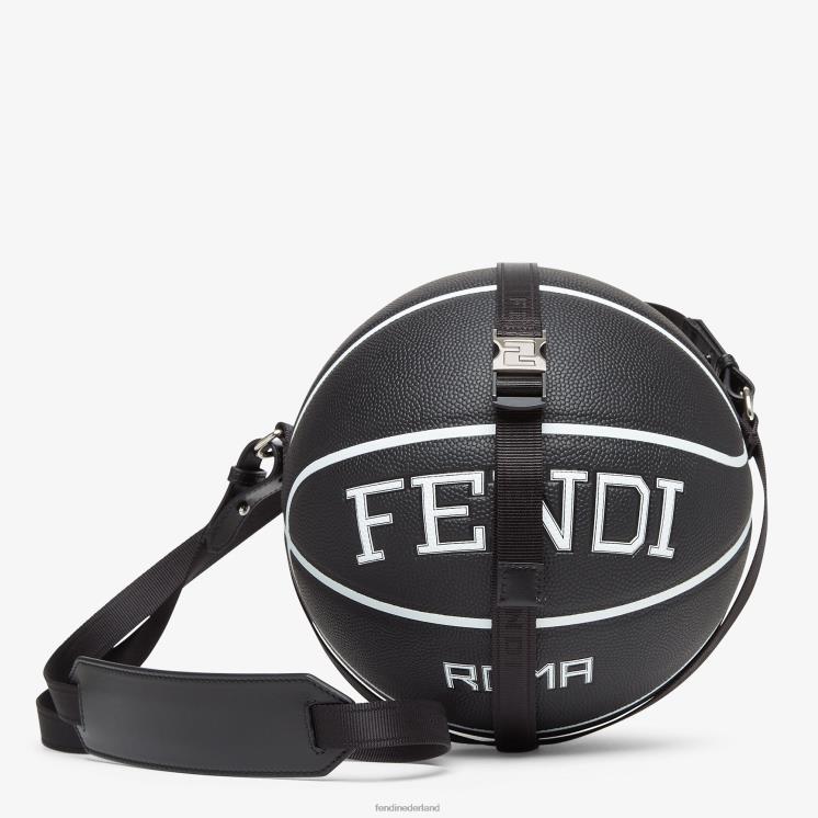 Heren accessoires Fendi 0J62L2386 rubberen basketbal zwart