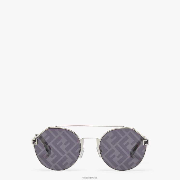 Heren accessoires Fendi 0J62L2351 hemel zonnebril blauw