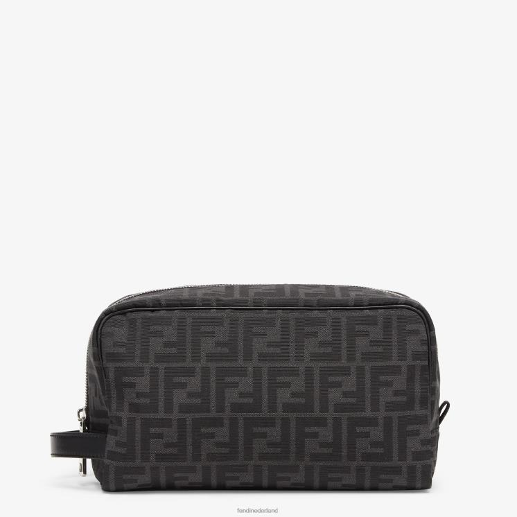 Heren accessoires Fendi 0J62L2331 ff stoffen toilettasje zwart