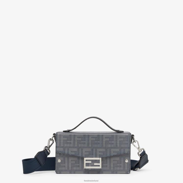 Heren accessoires Fendi 0J62L1835 leren schaduwtas veelkleurig