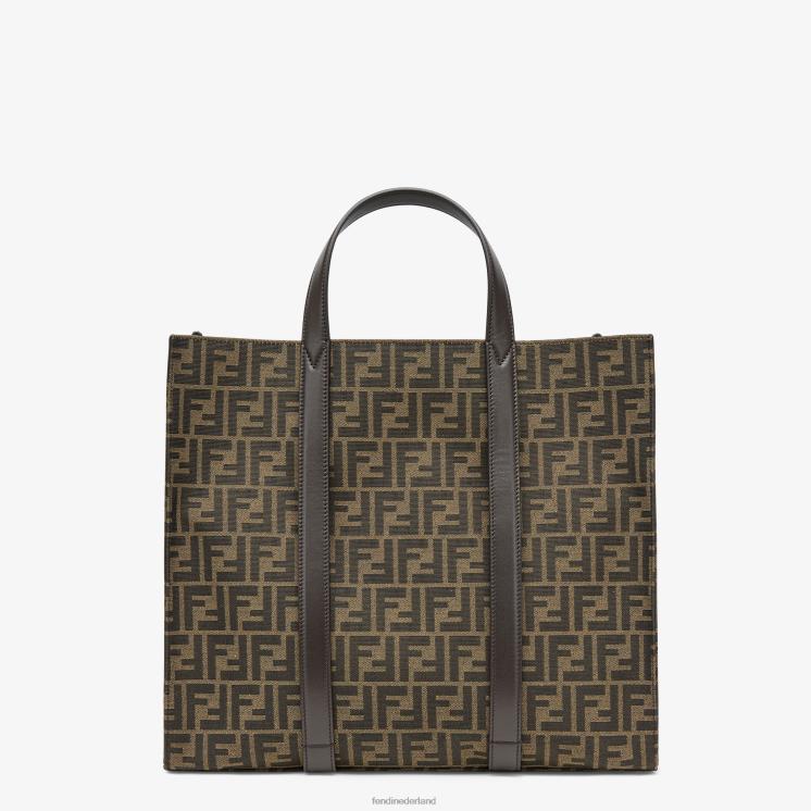 Heren accessoires Fendi 0J62L1838 ff tas van jacquardstof veelkleurig