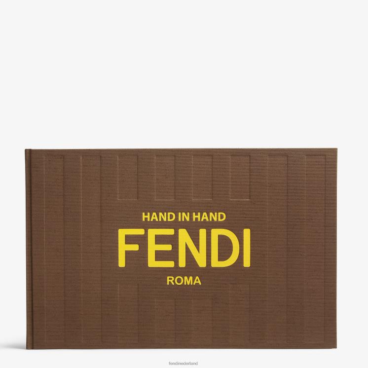 unisex accessoires Fendi 0J62L481 "hand in hand" stokbroodboek mode