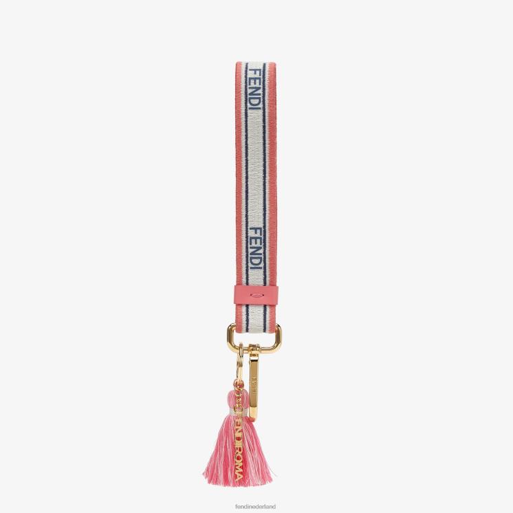 vrouwen accessoires Fendi 0J62L139 lint sleuteletui roze