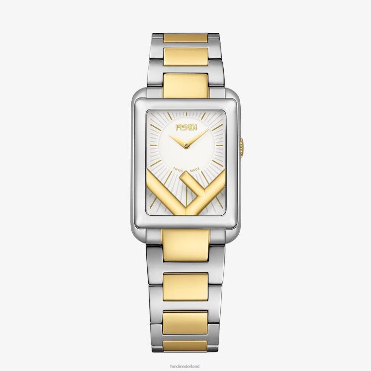 vrouwen accessoires Fendi 0J62L432 22,5x32mm - horloge met logo veelkleurig