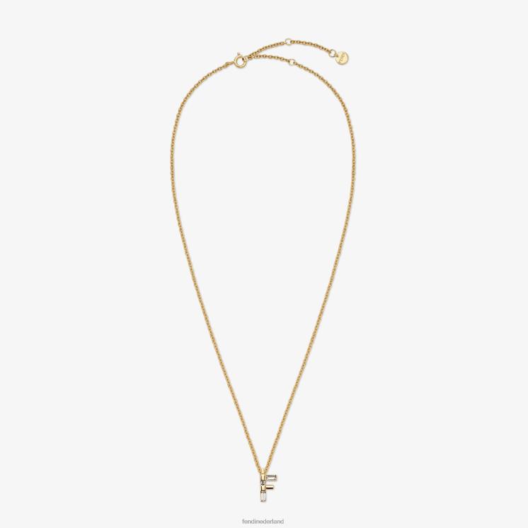 vrouwen juwelen Fendi 0J62L1723 eerste ketting goud