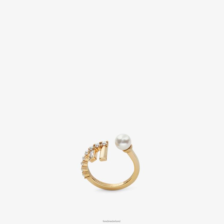 vrouwen juwelen Fendi 0J62L1715 eerste ring goud