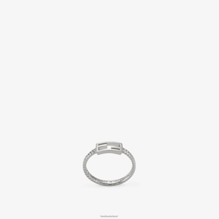 vrouwen juwelen Fendi 0J62L1748 stokbrood ring ring zilver