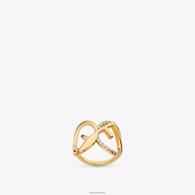 vrouwen juwelen Fendi 0J62L1771 ringen ring goud