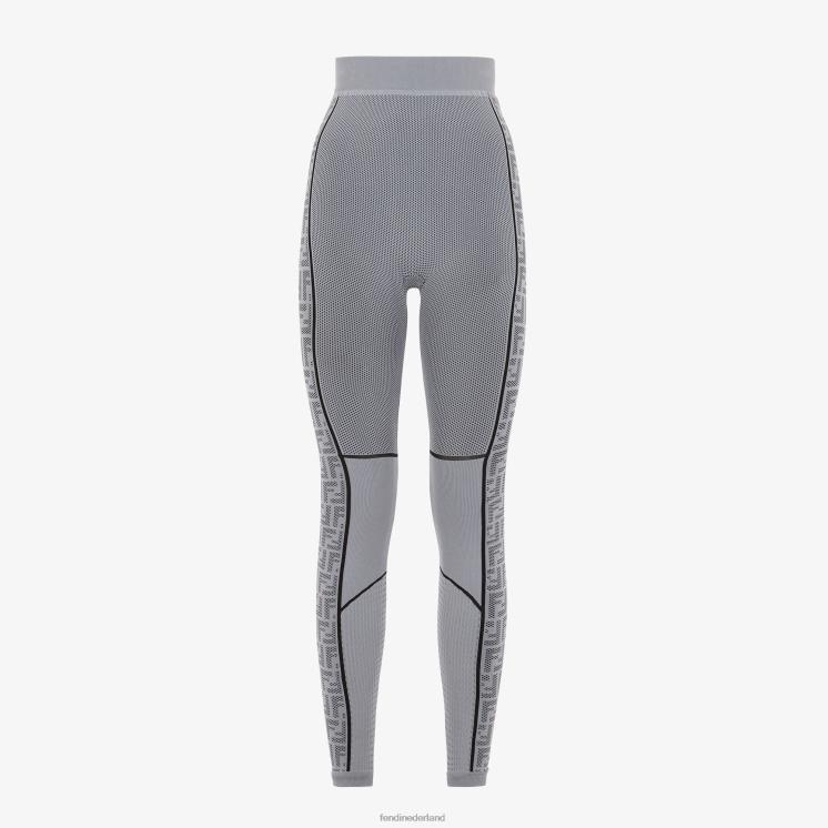 vrouwen kleding Fendi 0J62L1168 naadloze legging grijs