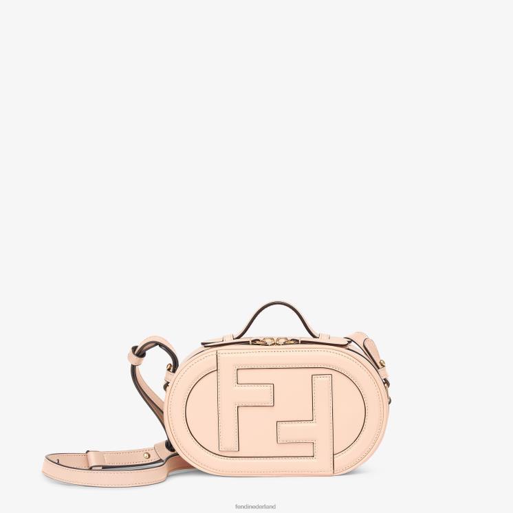 vrouwen accessoires Fendi 0J62L866 licht leren mini-tasje roze