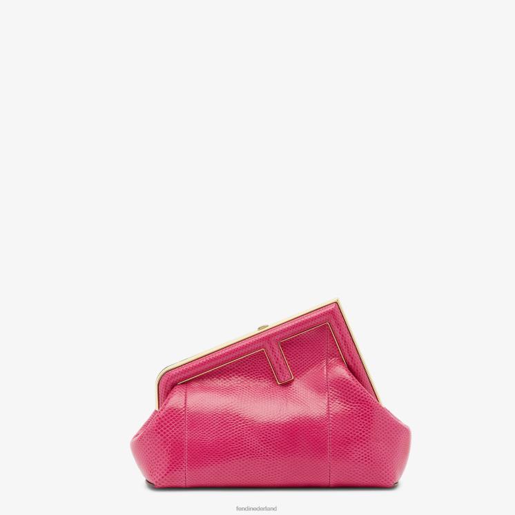 vrouwen accessoires Fendi 0J62L662 fuchsiakleurige karung tas roze