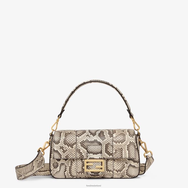 vrouwen accessoires Fendi 0J62L903 Tas van natuurlijk pythonleer mode