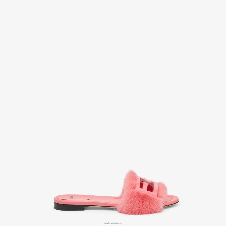 vrouwen schoenen Fendi 0J62L1332 nerts dia's roze