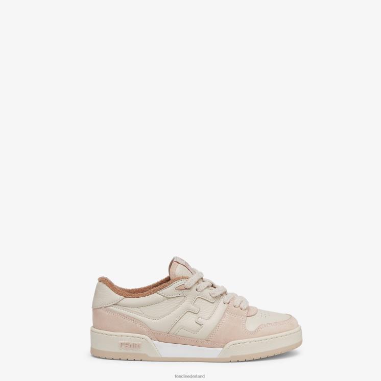 vrouwen schoenen Fendi 0J62L1300 Low-tops van suède roze